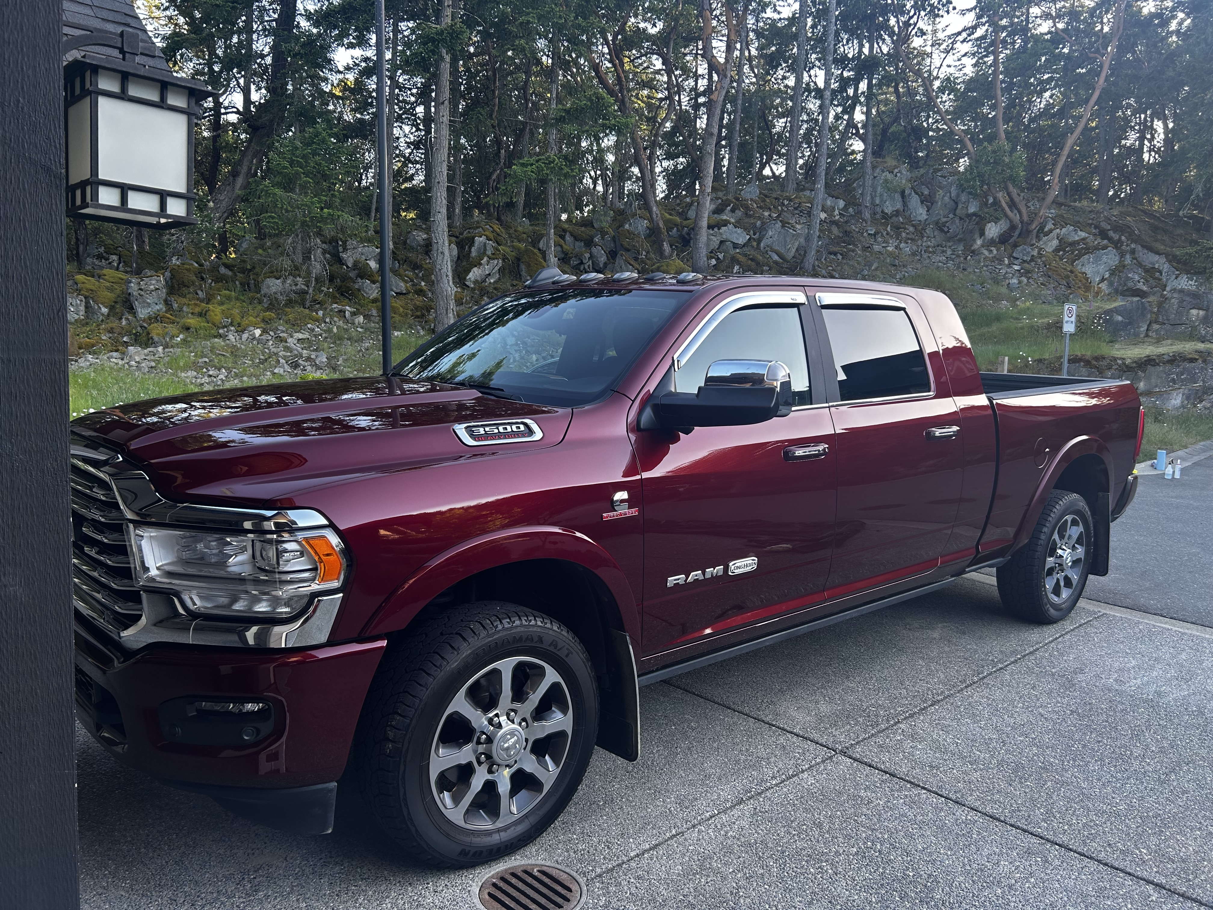 Ram 3500 work truck ceramic coating 3-step Nanoose Bay